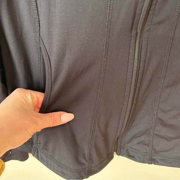 Exertek Black Athletic Full Zip Outdoor Lightweight Heat Gear Jacket Size Small - Picture 2 of 6